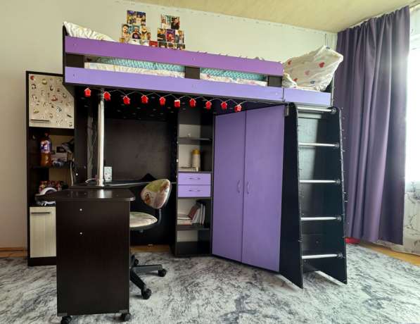 Кровать-чердак Юниор 3 в Москве фото 8