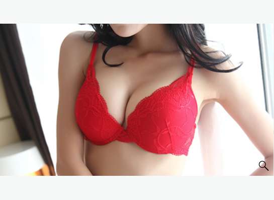 бюстгальтер красного цвета, размер 36Б, новый