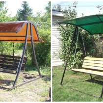 Качели садовые. Бесплатная доставка., в Детчино