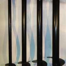 Опоры освещения на винтовых сваях, в Москве