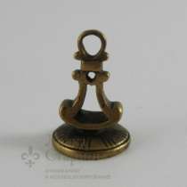 Печать-якорь, Россия, 19 век, бронза, в Москве