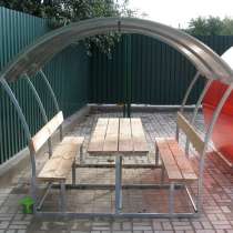 Новые садовые беседки со столиком и лавкой, в Медногорске