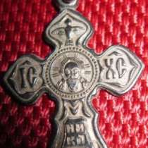 Крест крестик нательный серебряный серебро, в Сыктывкаре