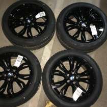 Колёса BMW зима 566Stile Black original R18новые, в Москве