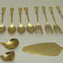 Набор десертных столовых приборов Хильдесхаймская роза 15шт (W029), в Москве