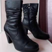 Полусапоги кожаные, зимние, в г.Донецк