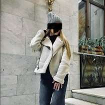 Дубленка белая женская, в Краснодаре