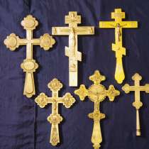 Коллекция из 6 старинных напрестольных крестов. XIX, в Санкт-Петербурге