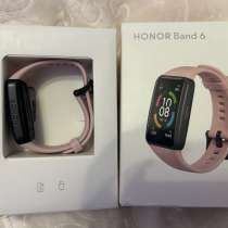 Фитнес- браслет Honor Band 6, розовый ремешок, в Алдане