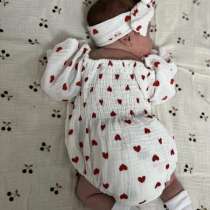 Платья- боди для новорожденной девочки 3 штуки, в Нижнем Тагиле