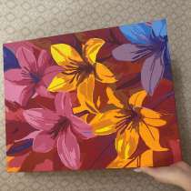 Картина «разноцветные лилии», в Казани