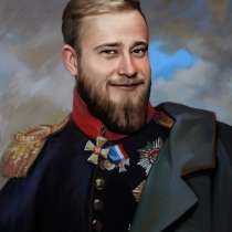 Красивые портреты и шаржи на заказ, в Москве