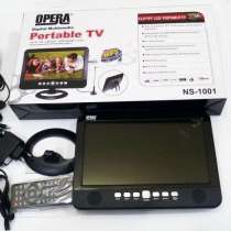 10" TV Opera 1002 Портативный телевизор с Т2 USB SD, в г.Киев