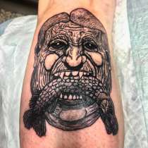 Черная татуировка Москва, в Москве