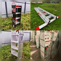 Лестницы алюминиевые 3х12,3х7,4х6,4х4, в Гатчине