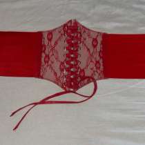 Продам корсет женский красный, в Москве