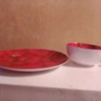 Набор тарелок и пиал из пищевого пластика, в г.Енакиево