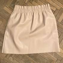 Кожаная юбка Zara, в Москве