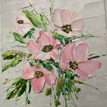 Картина маслом. ЦВЕТЫ, в Москве