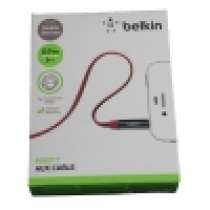 Кабель Belkin AUX CABLE 0,9M красный, в Москве