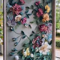 Настенное панно в технике скульпторная живопись, в Санкт-Петербурге