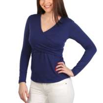 Лонгслив синий для кормящих, в г.Витебск