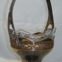 Корзинка конфетница старинная (W829), в Москве