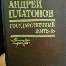 Книга-Андрей Платонов-Государственный житель, в Липецке