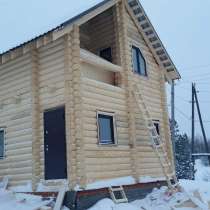 Продажа деревянных домов из оцилиндрованного бревна, в Перми