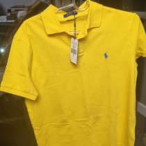 Желтое поло Ralph Lauren (Custom Slim Fit), в г.Ереван