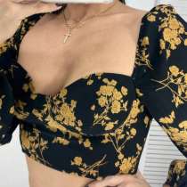 Топ с длинным рукавом, в Новосибирске