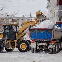 Уборка снега, вывоз снега, чистка территории, в Новосибирске