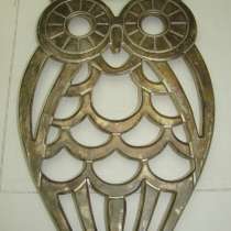 Подставка под горячее большая Сова (X576), в Москве