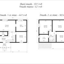 Дом 120 м² на участке 8.9 сот, в Воронеже