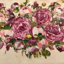Картина маслом Букет роз, в Москве