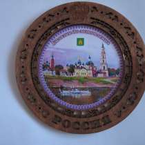 Изготовление Сувенирных тарелок, деревянная, резная, в Москве