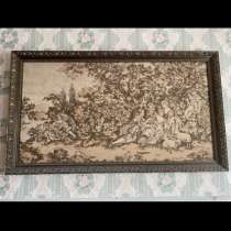 Картина как новая!!! 135/78см. шитая ткань, в Москве