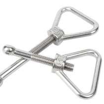 Судовые стальные болты откидные, гайки - барашки, в Санкт-Петербурге